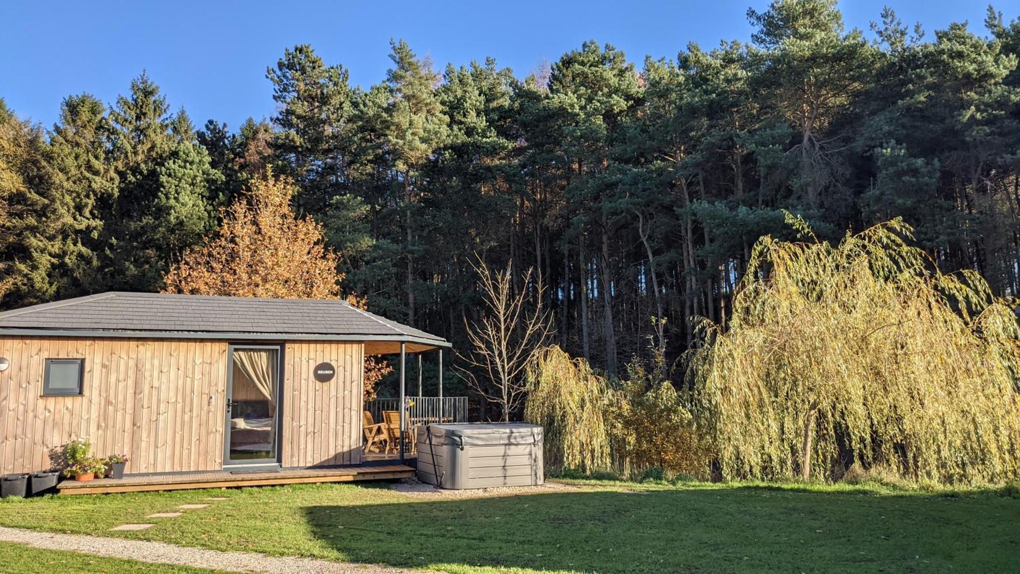 Riverside Cabins Shrewsbury Esterno foto